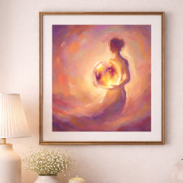 Feminine Energie Spiritual & Symbolisches Poster