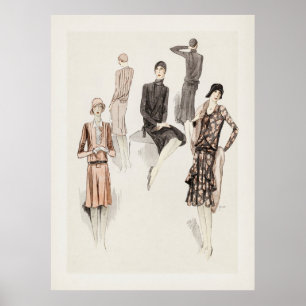 Feminine Fashion Poster