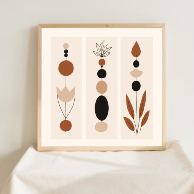 Feminine Geometric Line Art Set XX Poster (Von Creator hochgeladen)
