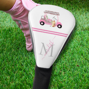 Feminine Golf Cart Personalisiert * Golf Headcover