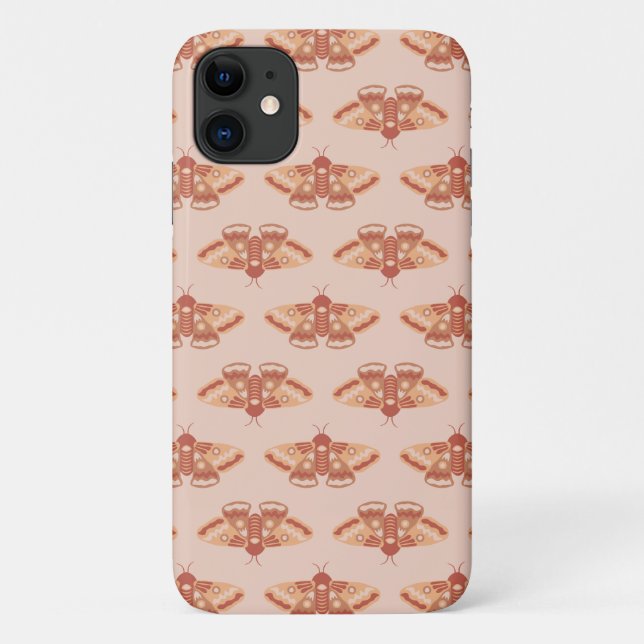 Feminine Naturemuster - Korallenmotdesign Case-Mate iPhone Hülle (Rückseite)