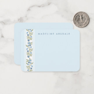 Feminine Personal Stationary Note Card Mitteilungskarte