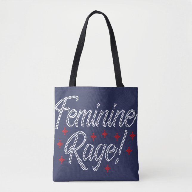 Feminine Rage Kristall Design (Vorderseite)