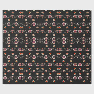 Feminine Surrealism in Warm Tones Geschenkpapier