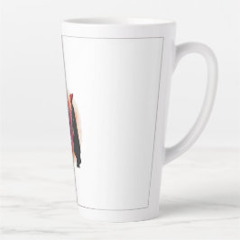 Feminine Surrealism in Warm Tones Milchtasse