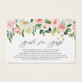 Feminine Watercolor Peach Florals Bücher für ein B