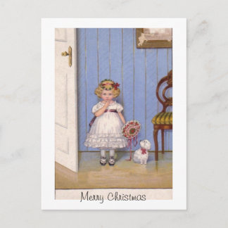 Feminine Ways Weihnachtspostcard Feiertagspostkarte