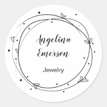 Feminine Wreath Handmade Schmuck