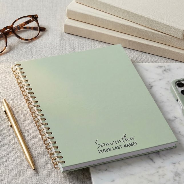Femininer Minimalismus | Staubiges Salbei Planer (Feminine Minimalist  Dusty Sage Planner
)