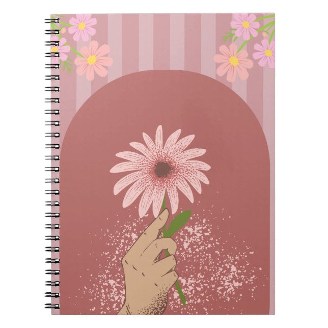Feminines Notizbuch Notizblock (Vorderseite)