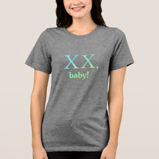 Feminismus 2.0 dunkel Tri-Blend shirt