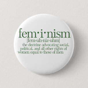 Feminismus definiert button