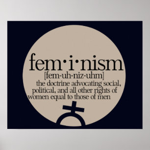 Feminismus definiert poster