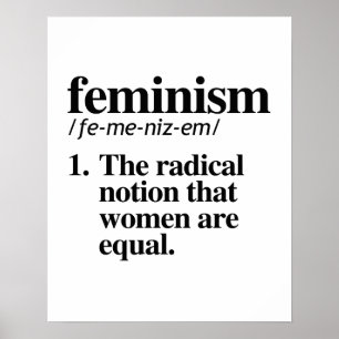 Feminismus Definition Poster