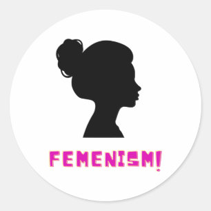 Feminismus - Frauenrechte!!! Aufkleber