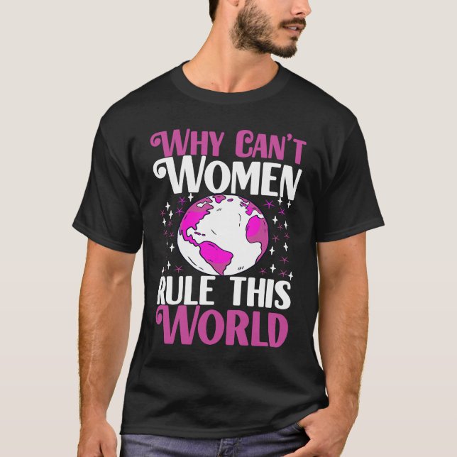Feminismus für alle Rechte der Frau Proud Feminist T-Shirt (Vorderseite)