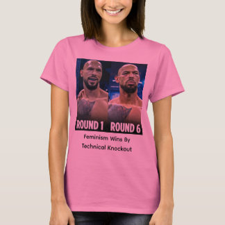 Feminismus gewinnt durch technischen K.O. T-Shirt