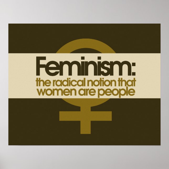 Feminismus Poster (Vorne)
