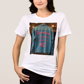 Feminismus steht mir gut Tri-Blend shirt