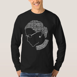 Feminismus zitiert feministische Rechte als machtv T-Shirt