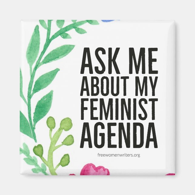 Feminist Agenda Magnet (Vorne)