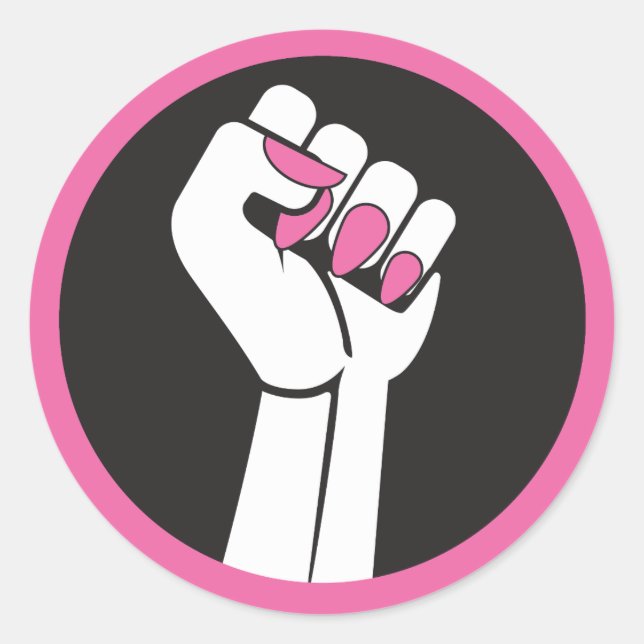 Feminist Agenda Stickers (Vorderseite)