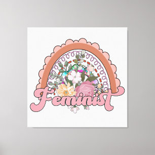 Feminist Canvas Print Leinwanddruck