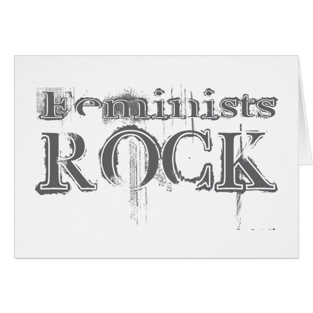 Feminist-Felsen (Vorderseite (Horizontal))