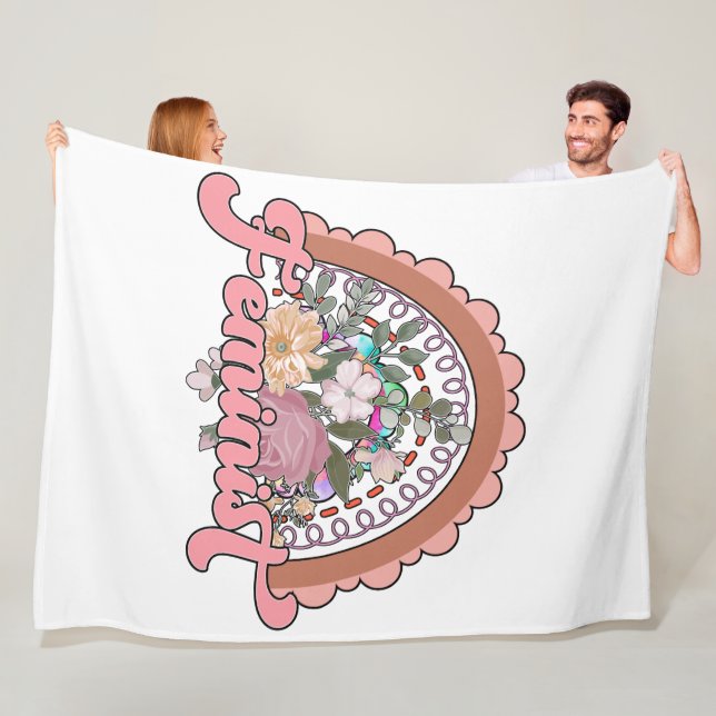 Feminist Fleece Blanket (Beispiel)