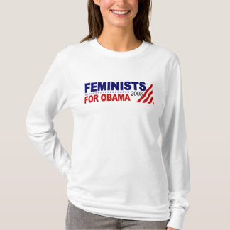 Feminist für Obama 2008 T-Shirt