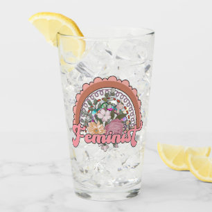 Feminist Glass Tumbler