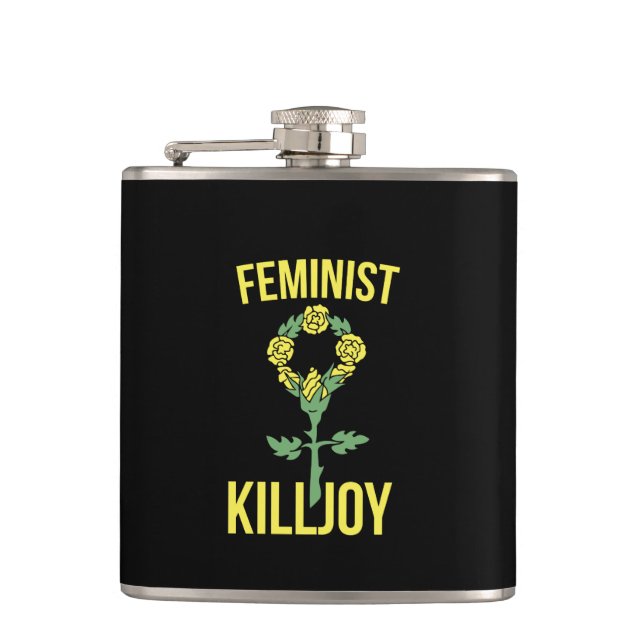Feminist Killjoy Flachmann (Vorderseite)