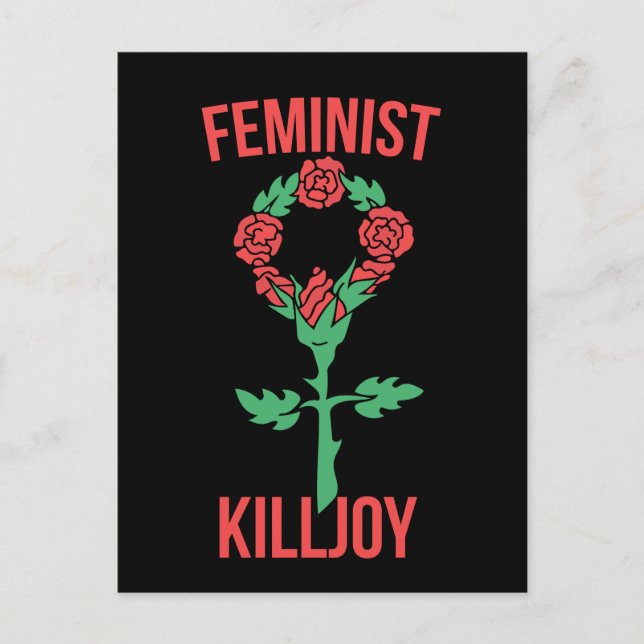 Feminist Killjoy Postkarte (Vorderseite)