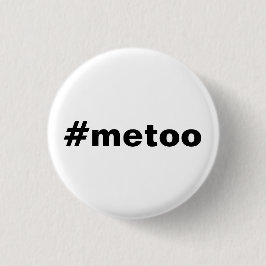 Feminist #metoo Girl Power Rundtaste Button