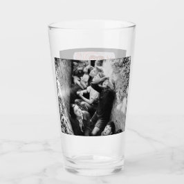 Feminist Pop Art Glas