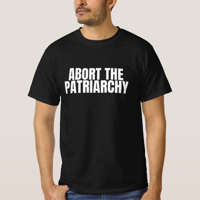 Feminist Pro Choice - Abtreibungsrechte T-Shirt (Vorderseite)