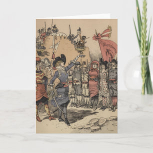 "Feminist Revolution" Greeting Card Karte