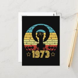 Feminist Roe / Wade Rights 1973 Postkarte