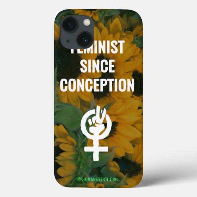 Feminist seit Konzeptionstelefonkasten Case-Mate iPhone Hülle (Rückseite)