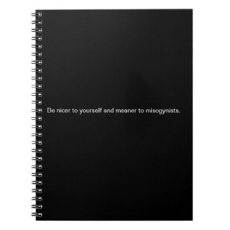 Feminist Spiral Photo Notebook Notizblock