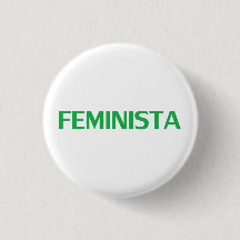 Feminista, Feminist in spanisch-grün, modern