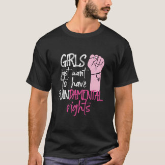 Feministen wollen nur fundamentale Rechte Faust T-Shirt
