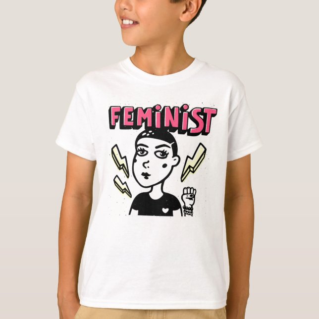 Feminister Pop T-Shirt (Vorderseite)
