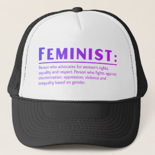 Feministin Definition Truckerkappe