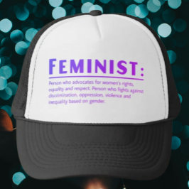 Feministin Definition Truckerkappe