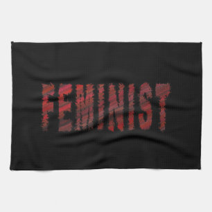 Feministin Geschirrtuch