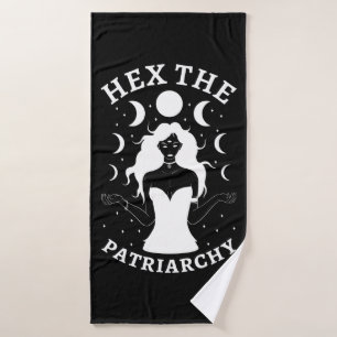 Feministin Hexe - Das Patriarchat II Badhandtuch Set