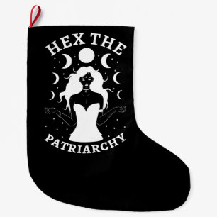Feministin Hexe - Das Patriarchat II Großer Weihnachtsstrumpf