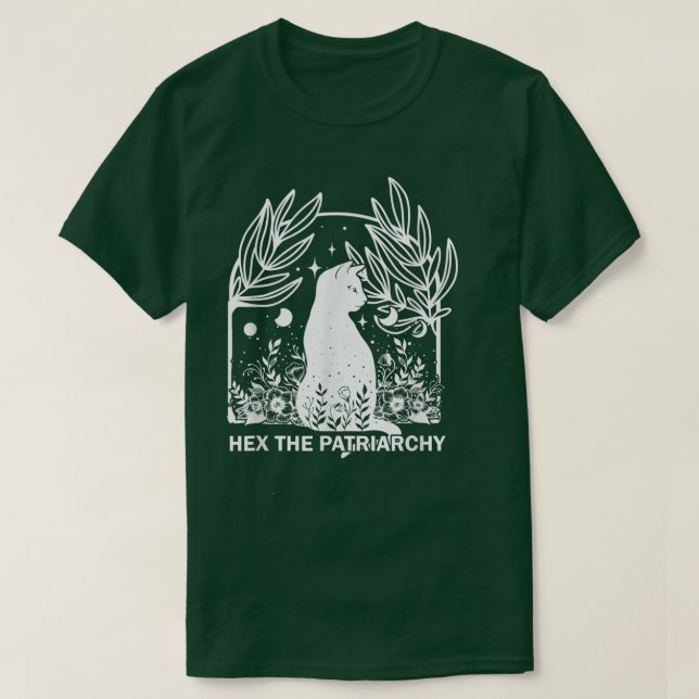 Feministin Hexe Der Patriarchat Feminismus Hexe C T-Shirt (Design vorne)