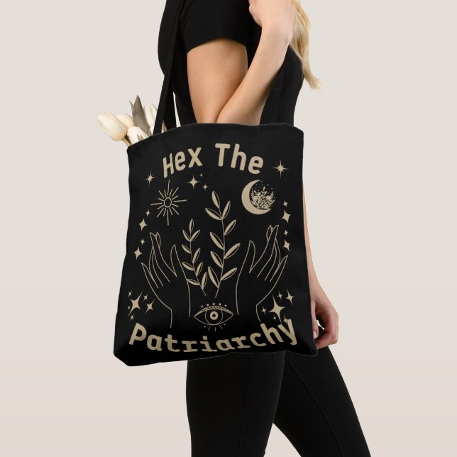 Feministin Hexe, hex the Patriarchat (Von Nahem)